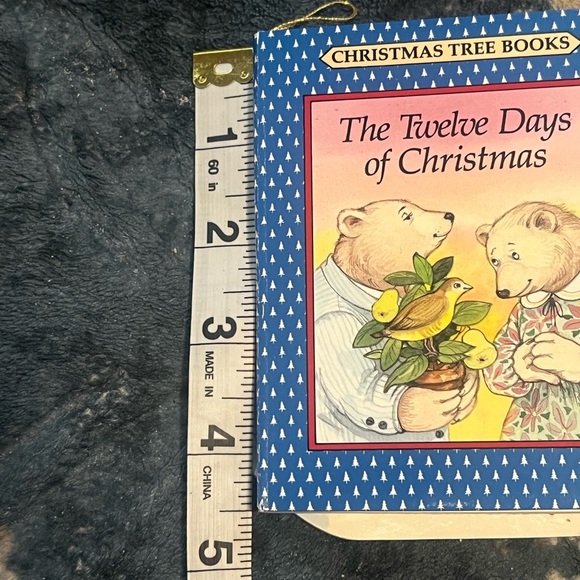 The Twelve Days of Christmas Christmas Tree Ornament by Vintage A Troll Book - Picture 5 of 7
